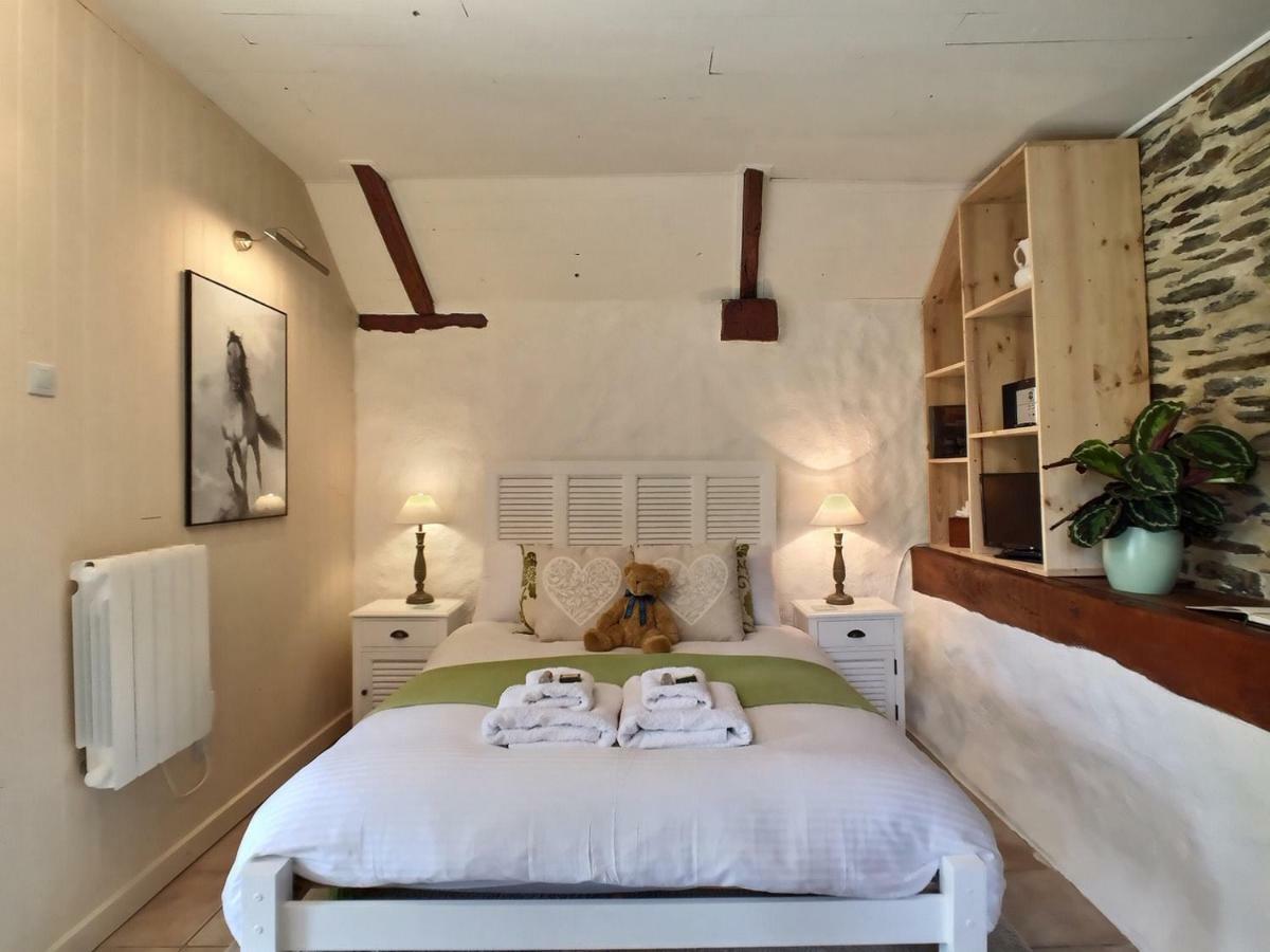 Stable Chambre D'Hote At Kergudon Sizun Bagian luar foto
